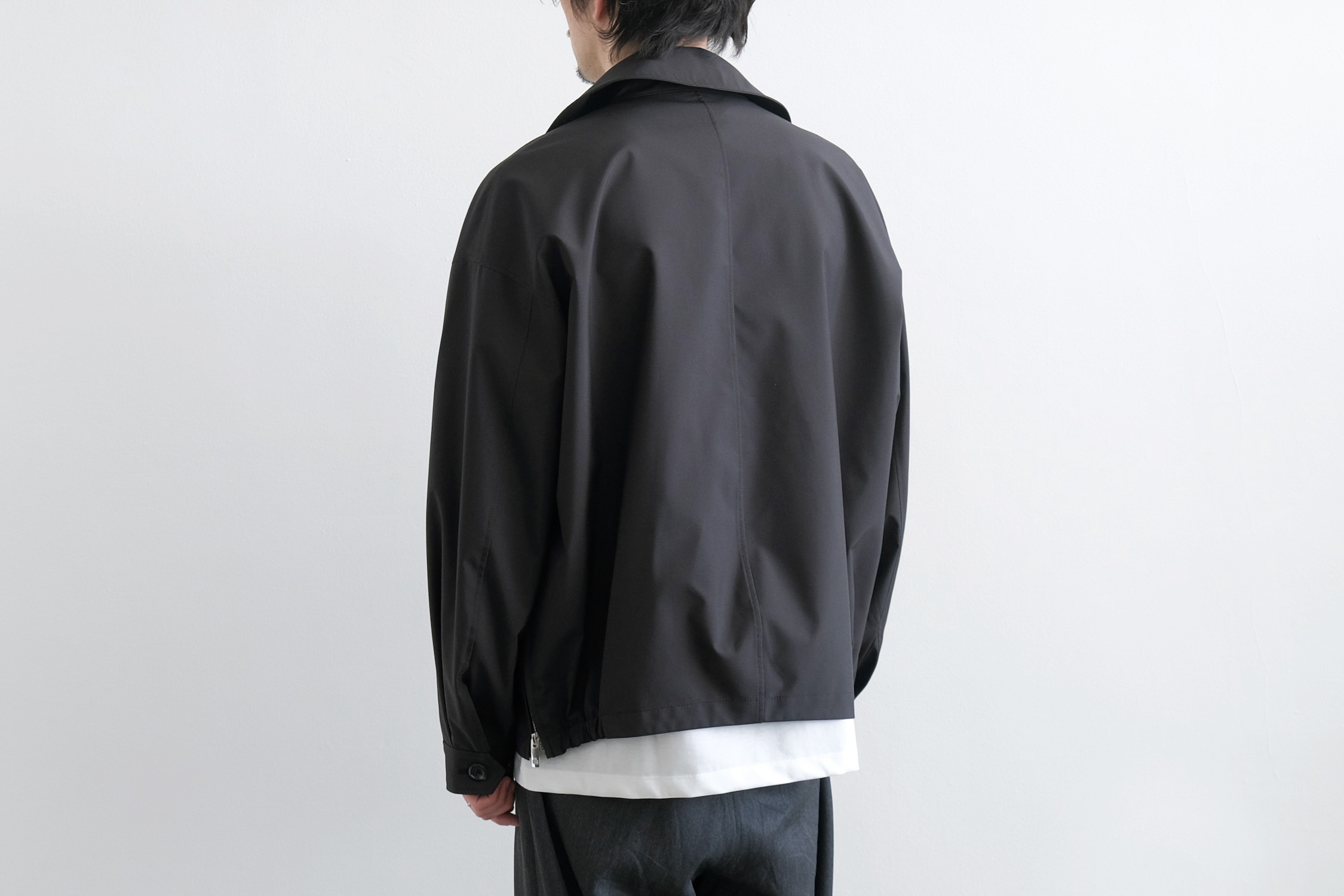 HIGH NECK HARRINGTON JACKET - WUNDER