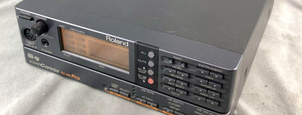 GS音源の最高峰】Roland SC-88Proをメンテナンスする - えくしび