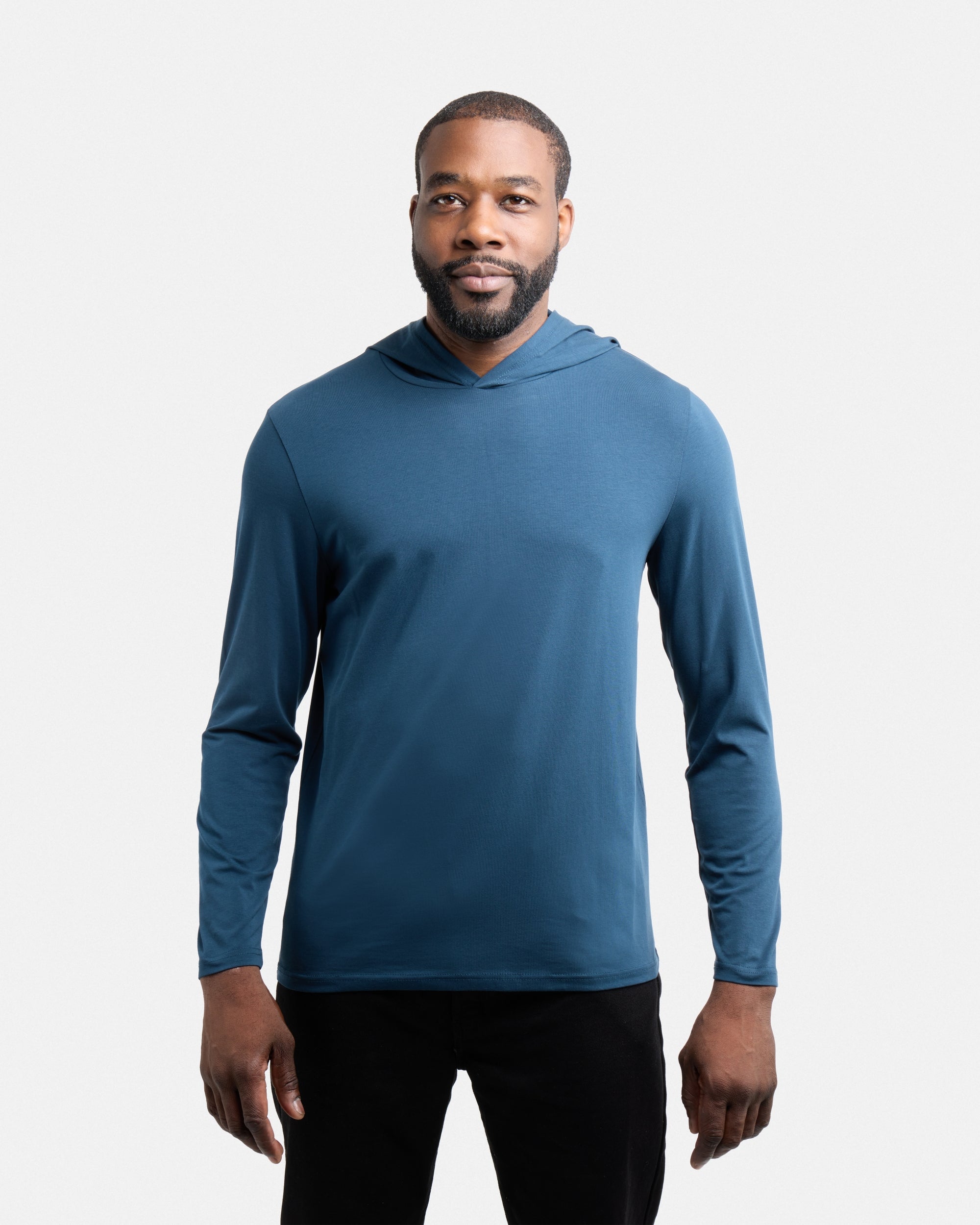 XMLS-20007 Long Sleeve Hoodie T-Shirt – X-RAY JEANS