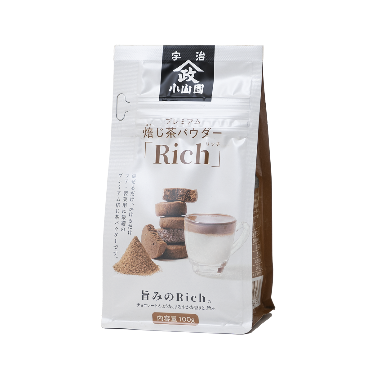 焙じ茶パウダー】Rich – 山政小山園 【公式】オンラインショップ