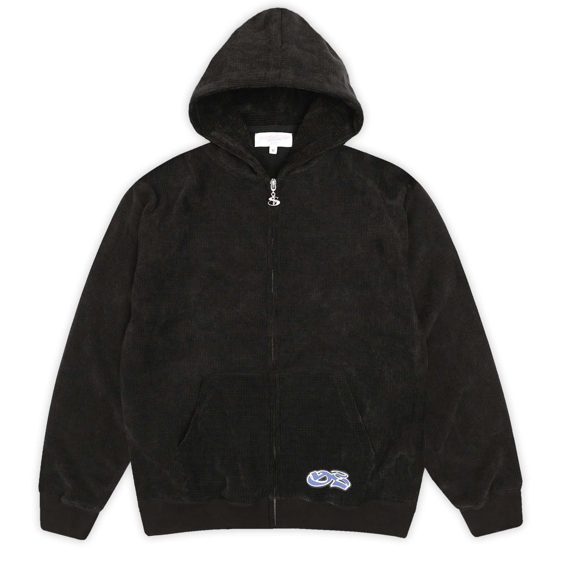 Sprayed Waffle Hood (Black) – YARDSALE
