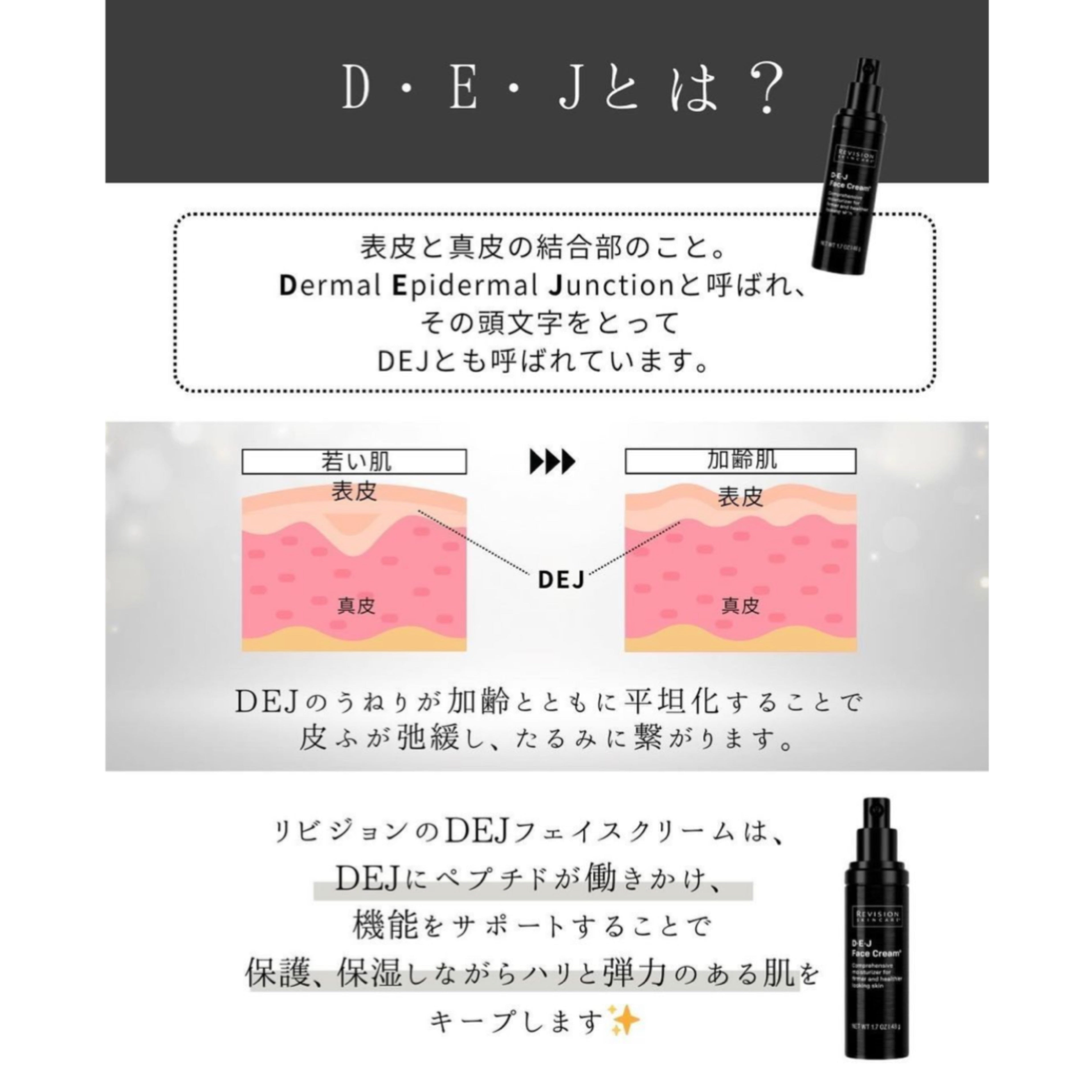 リビジョン スキンケア DEJナイトフェイスクリーム｜ドクターズコスメ