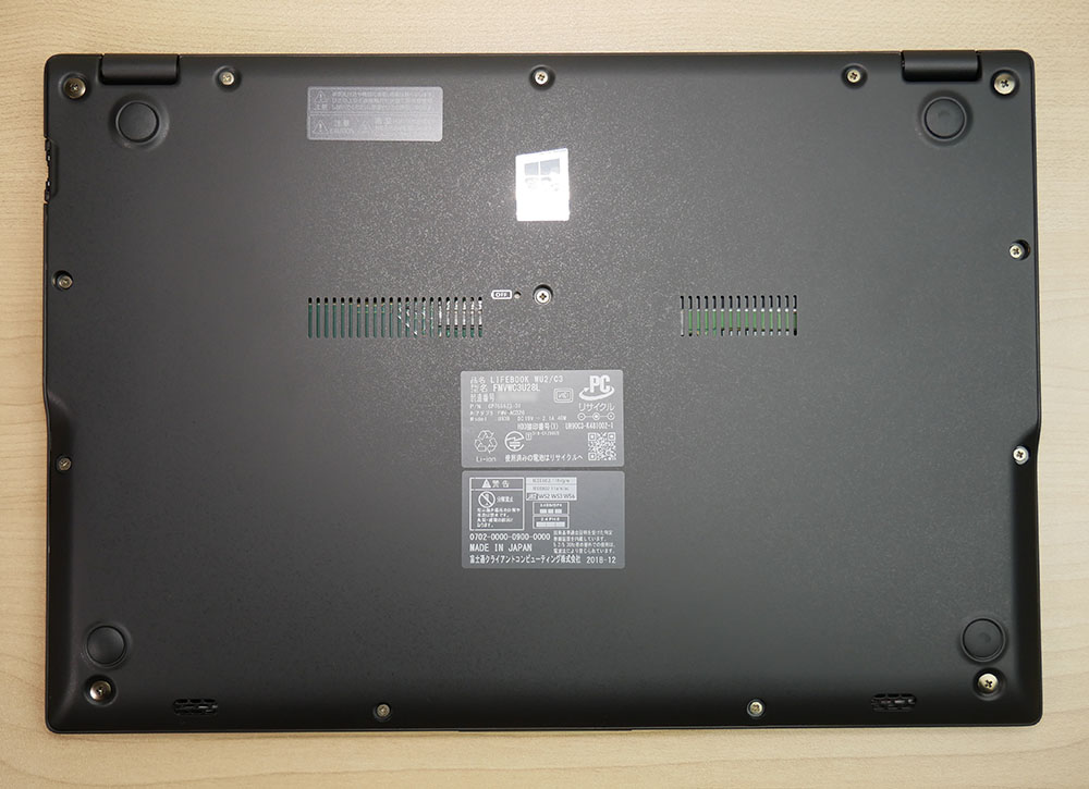Y38 Fujitsuノートパソコン WEBカメラSSD高速 Windows11 Y38 Fujitsu
