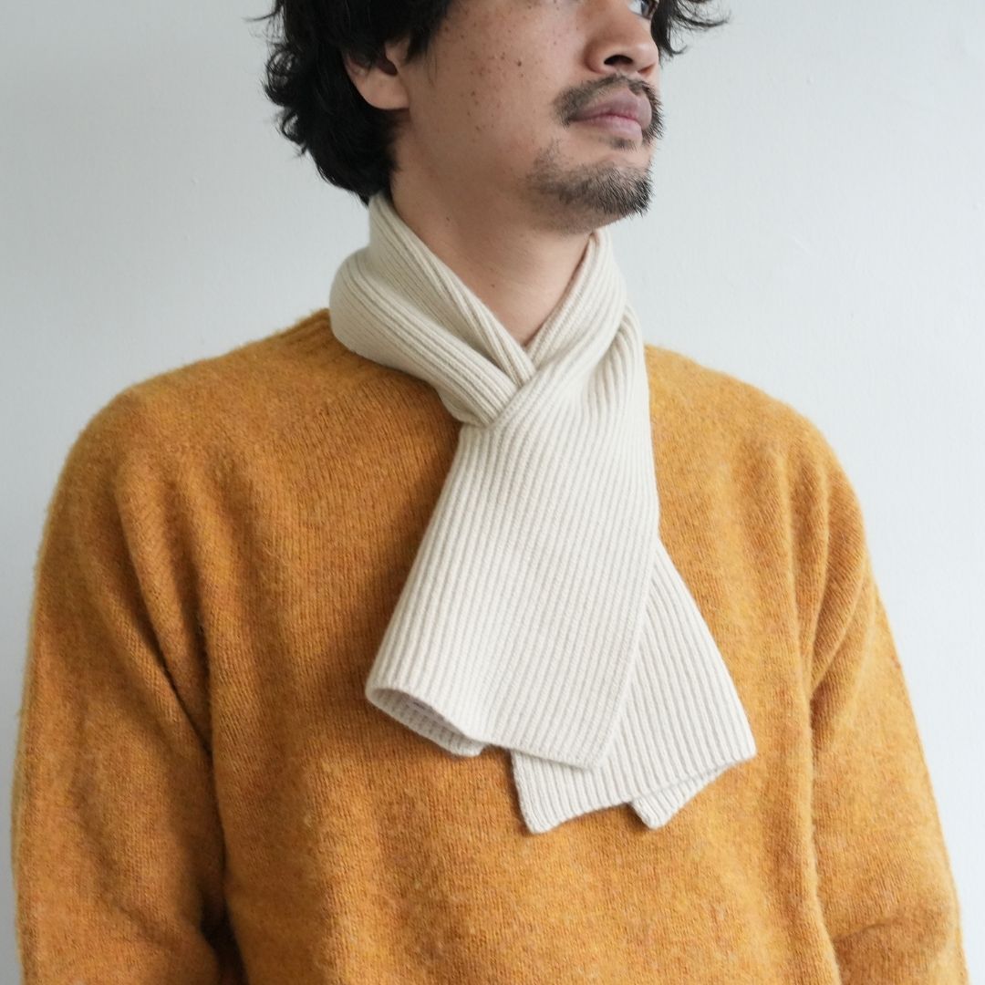 MOONCASTLE（ムーンキャッスル） CASHMERE SCARF - ZABOU
