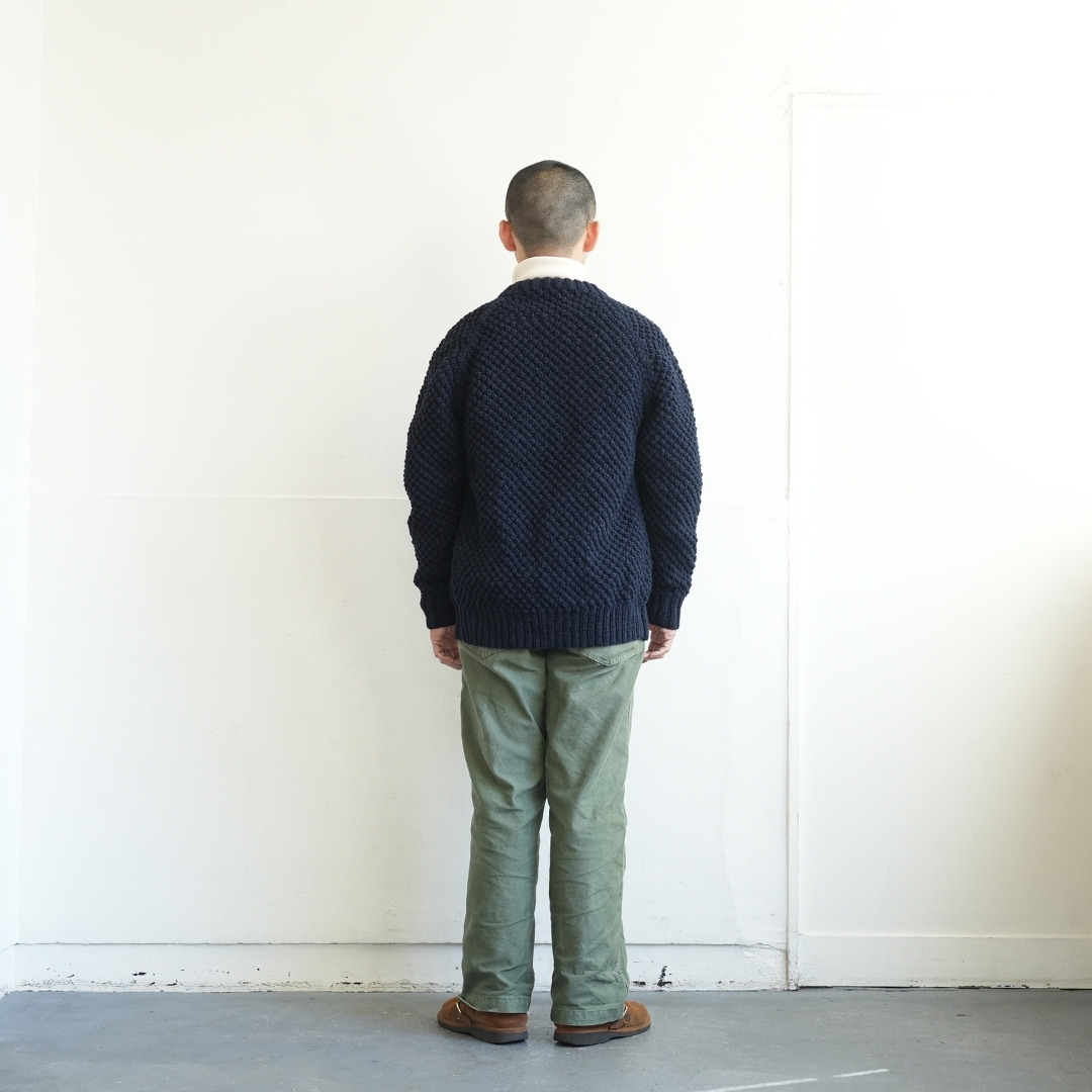Athena Designs（アテナデザイン） GentsPopcorn Knit Cardigan