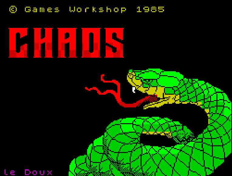 Game #136: Chaos (1985) – The Wargaming Scribe