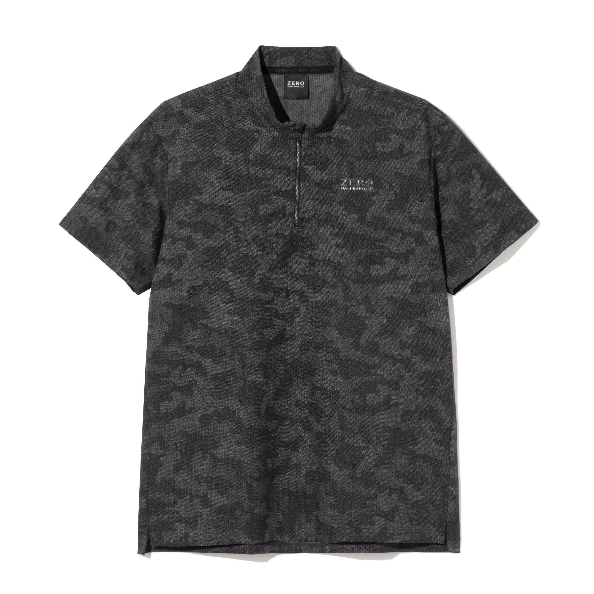 ZHG-M6S6b | COOL DOTS® Camo Printed Half-Zip Mockneck 85192 – ZERO
