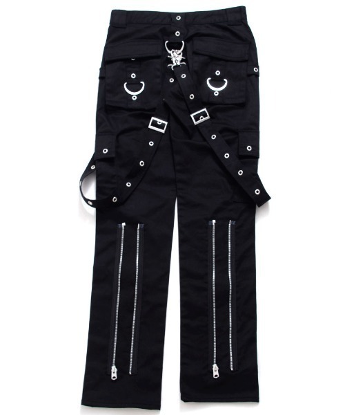カーゴパンツ 「CIVARIZE/シヴァーライズ」サスペンダー付きボンテージ