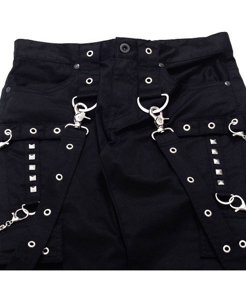 カーゴパンツ 「CIVARIZE/シヴァーライズ」サスペンダー付きボンテージ