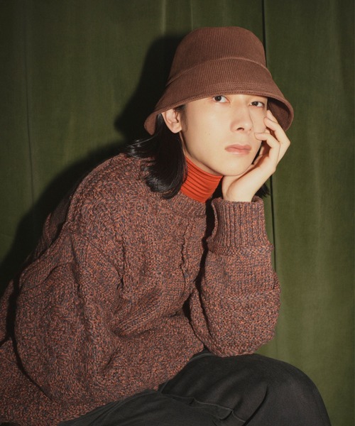 CA4LA（カシラ） 帽子 ハット CORDUROY LEATHER HAT レディース メンズ