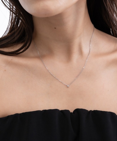 ebine ネックレス Tiny Carat Necklace 金属アレルギー対応 サージカル