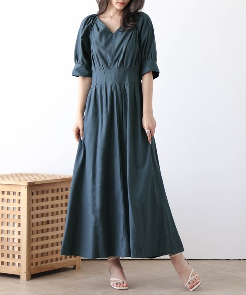 ワンピース リネン混フレアワンピース : ZOZOTOWN Yahoo!店 - 通販