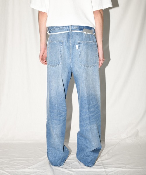 SUPERTHANKS（スーパーサンクス） ジーンズ バギーデニムパンツ/Washed