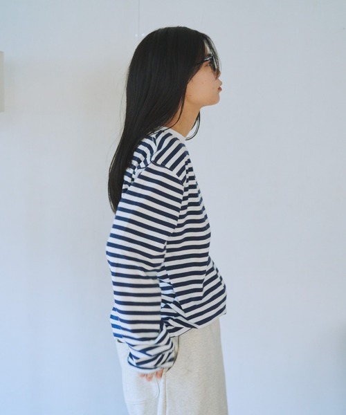common gull products. tシャツ 青虫ボーダーT レディース メンズ