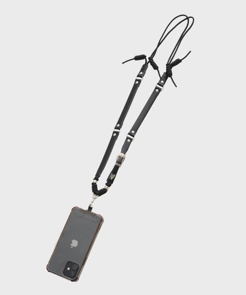 TOGA（トーガ） Leather phone strap / レザーフォンストラップ