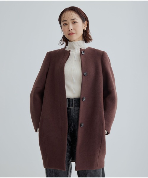 AKIRANAKA（アキラナカ） ノーカラーコート コート 「AKIRANAKA