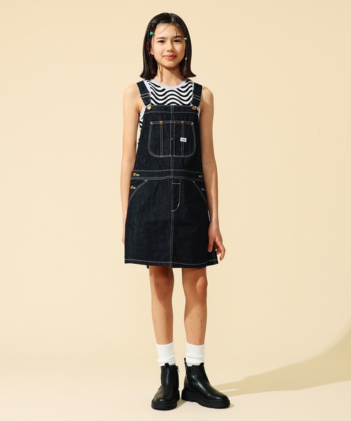 Lee（リー） ジャンパースカート Lee/リー「130-160cm」キッズ デニム