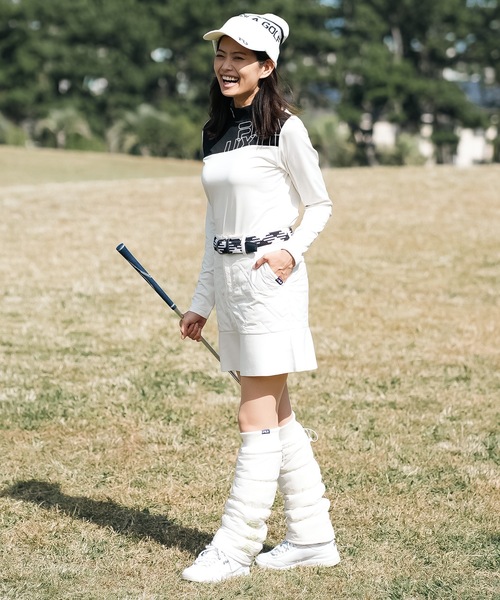 FILA GOLF スカート 「FILA GOLF:フィラゴルフ」レディースニット×中綿