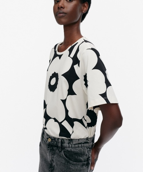 marimekko（マリメッコ） tシャツ Tunnit Unikko / t-shirt レディース