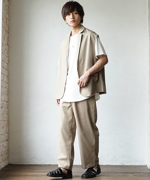 MinoriTY（マイノリティ） スラックス 「MinoriTY」夏素材TRPUワイド