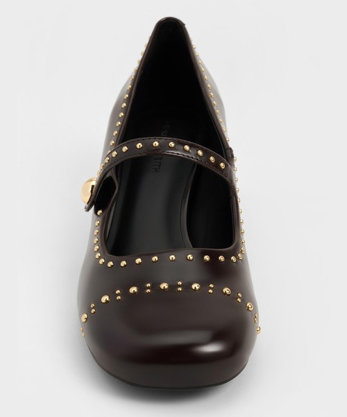 CHARLES ＆ KEITH（チャールズ&キース） パンプス スタッズ メリー