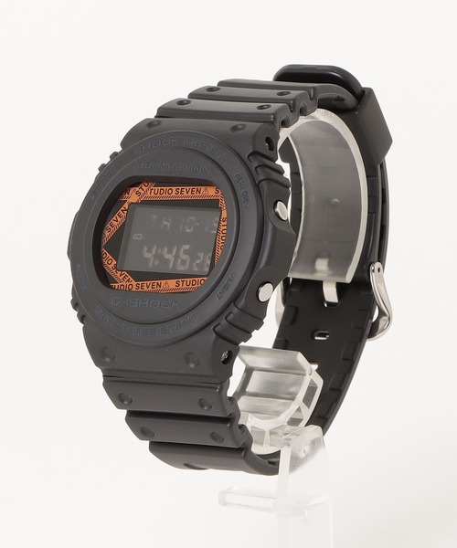 STUDIO SEVEN 腕時計 STUDIO SEVEN X CASIO CAUTION LOGO G-SHOCK DW