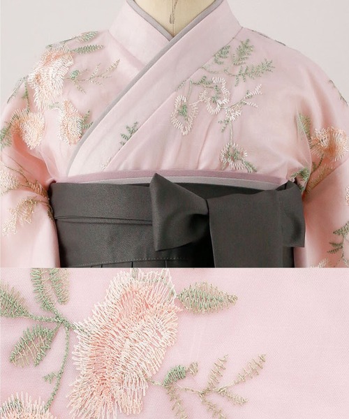 Catherine Cottage（キャサリンコテージ） 着物 花柄刺繍チュール