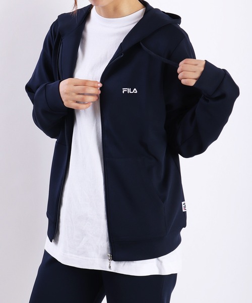 FILA（フィラ） セットアップ とろみポンチ ジップパーカージョガー