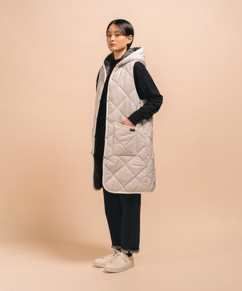 LAVENHAM（ラベンハム） ベスト ジレ Big Quilt Longline Barton