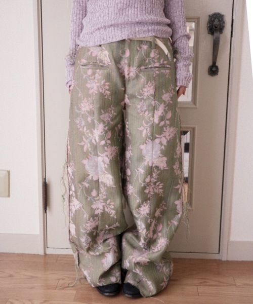 igi パンツ INSIDE OUT JACQUARD PANTS/インサイドアウトジャガード