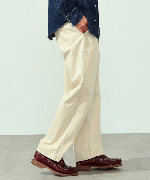 EDWIN（エドウィン） チノパン EDWIN KHAKIS ワイドストレート
