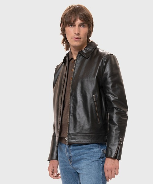 Nudie Jeans（ヌーディージーンズ） 革ジャン ライダース Eddy Leather