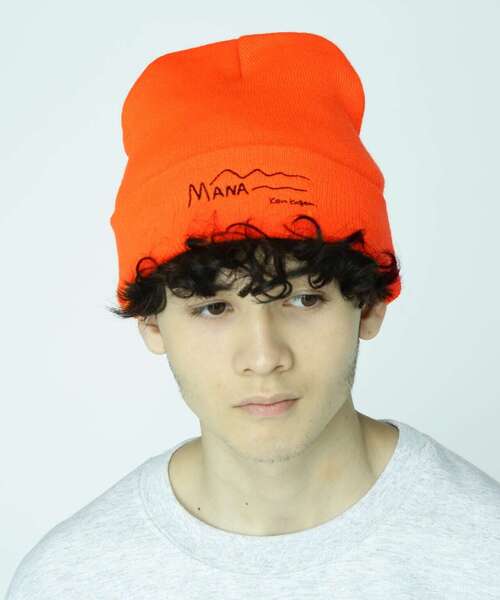 ニット帽 ニットキャップ Ken Kagami×MANASTASH/ KEN'S BEANIE MST
