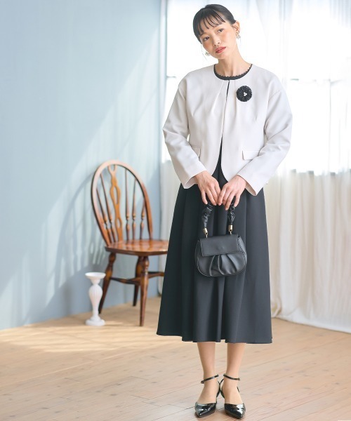 Neina セットアップ 「入学式・卒業式・フォーマル」ナチュラル
