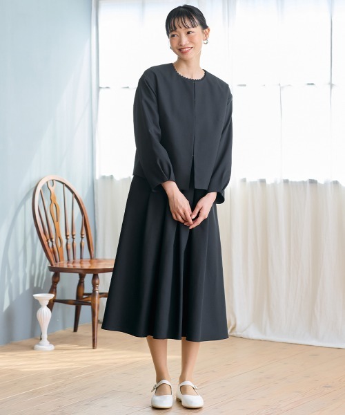 Neina セットアップ 「入学式・卒業式・フォーマル」ナチュラル