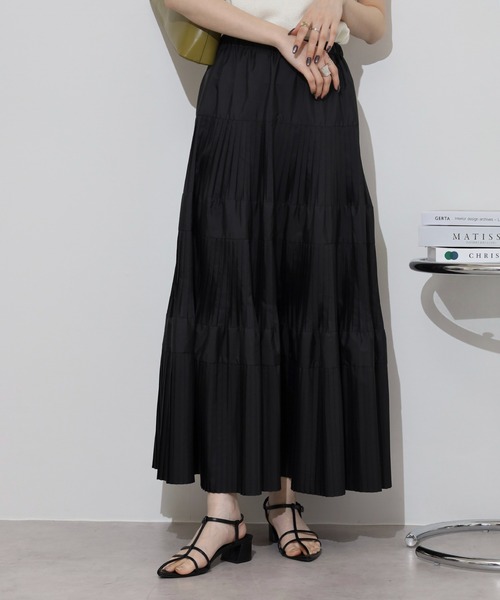 hunch（ハンチ） スカート 大好評の為ブラック増産決定！ プリーツ