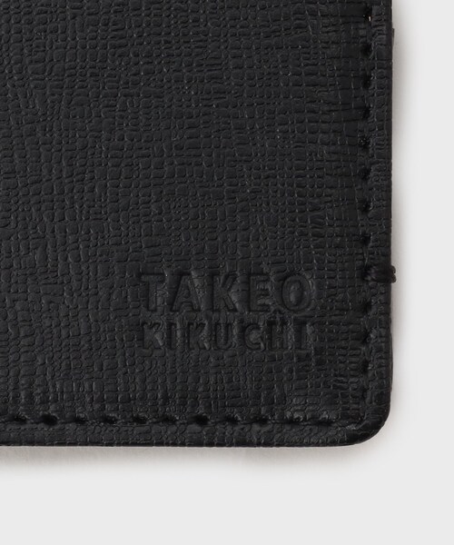 TAKEO KIKUCHI（タケオキクチ） 財布 配色型押しレザー 2つ折り財布
