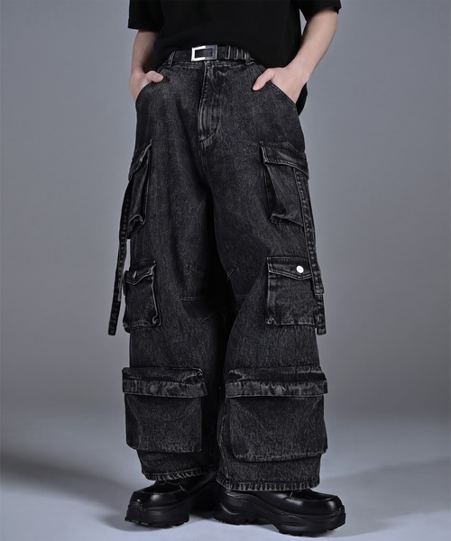 ADRER（アドラー） カーゴパンツ parachute cargo pants