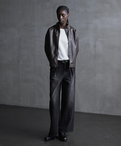 CALLNE ブルゾン アウター 「CALLNE」Vintage Highneck Short Jacket