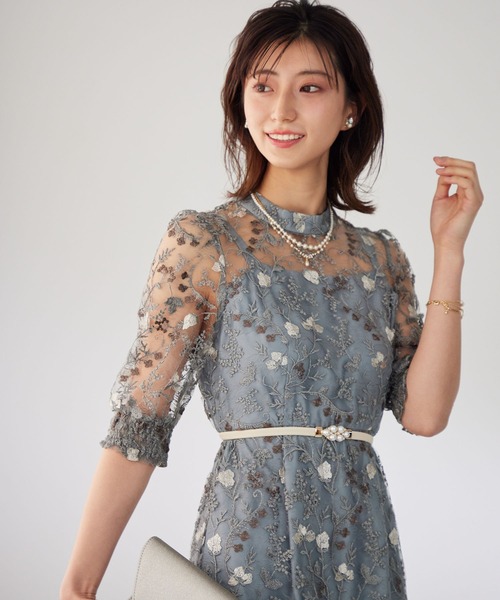 Dorry Doll（ドリードール） ドレス アンティーク刺繍レースワンピース