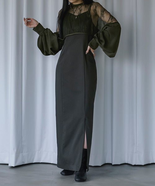 Ezick ドレス Lady set レーストップドレス : ZOZOTOWN Yahoo!店