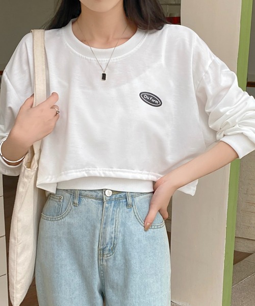 LADY LIKE（レディライク） tシャツ 「2点セット」イレギュラーヘム
