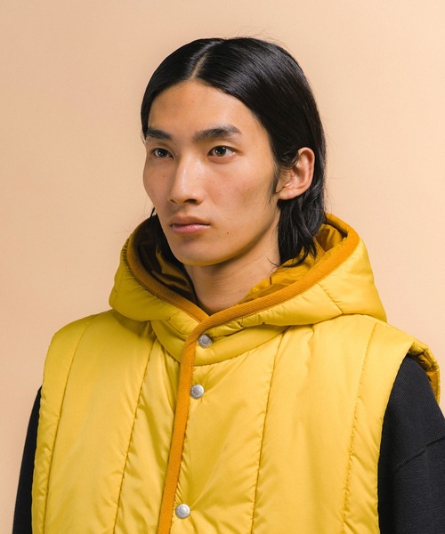 LAVENHAM（ラベンハム） ベスト ジレ VERTICAL BIG QUILT BARTON MENS