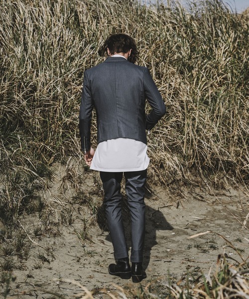 NO ID.（ノーアイディー） スラックス 「NO ID.」Front Zip Trousers