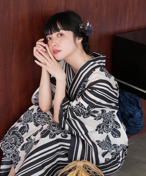 utatane 浴衣 選べる浴衣3点セット ニコアンティークオリジナル