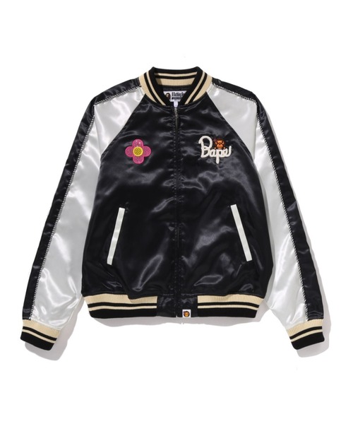 A BATHING APE（アベイシングエイプ） スカジャン CRYSTAL STONE BABY