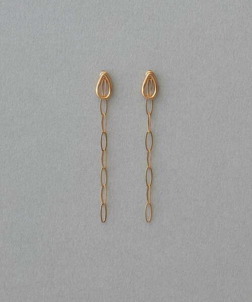 ete（エテ） ピアス ドロップ チェーン ピアス レディース : ZOZOTOWN