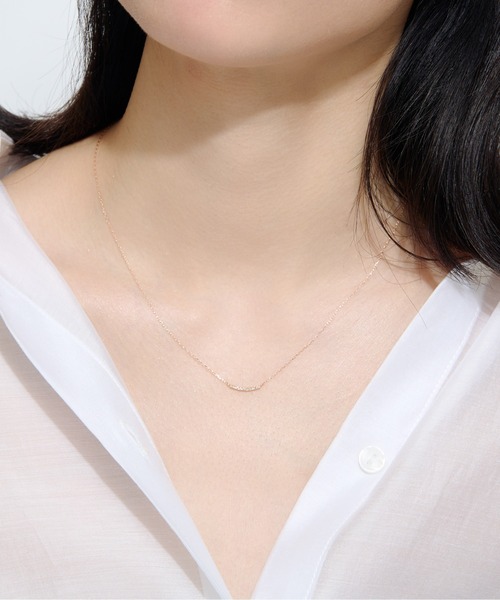 Jewel closet by L&Co. ネックレス K10 マイクロセッティング