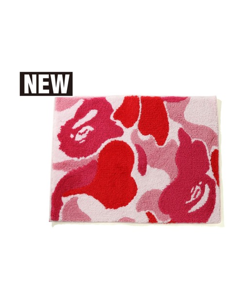 A BATHING APE（アベイシングエイプ） ラグ ラグマット ABC CAMO RUG