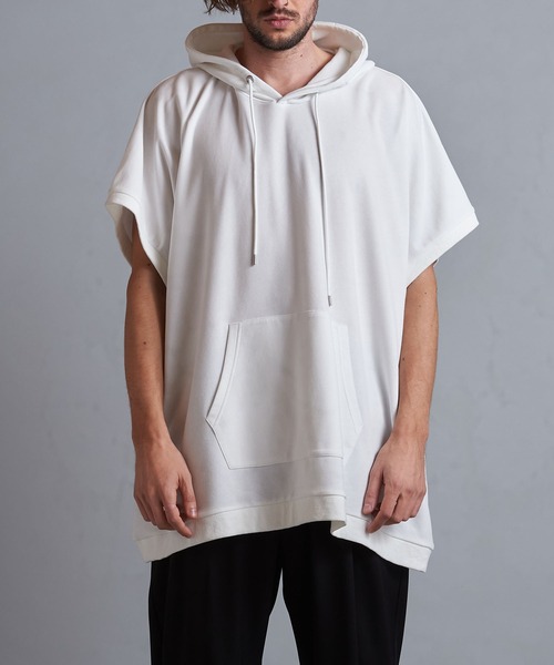 NO ID.（ノーアイディー） ポンチョ 「NO ID.」Dolman Sleeve Hooded
